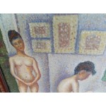 Средна картина масло на платно Испания - 3717